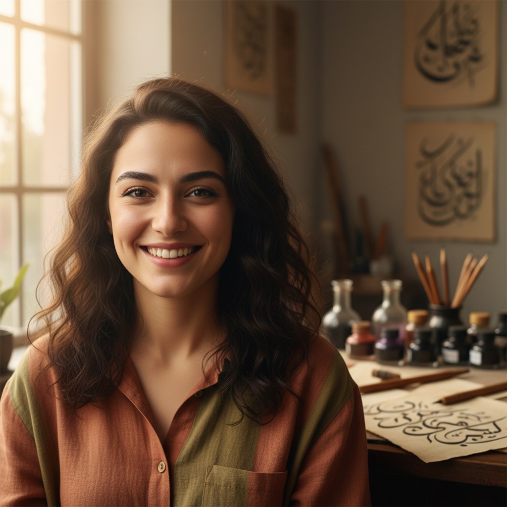 Elif Karaca — Modern Kaligrafi Eğitmeni